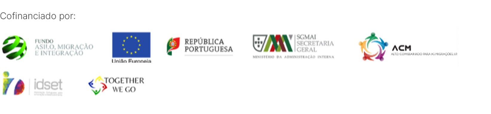 Together We Go | Financiamento