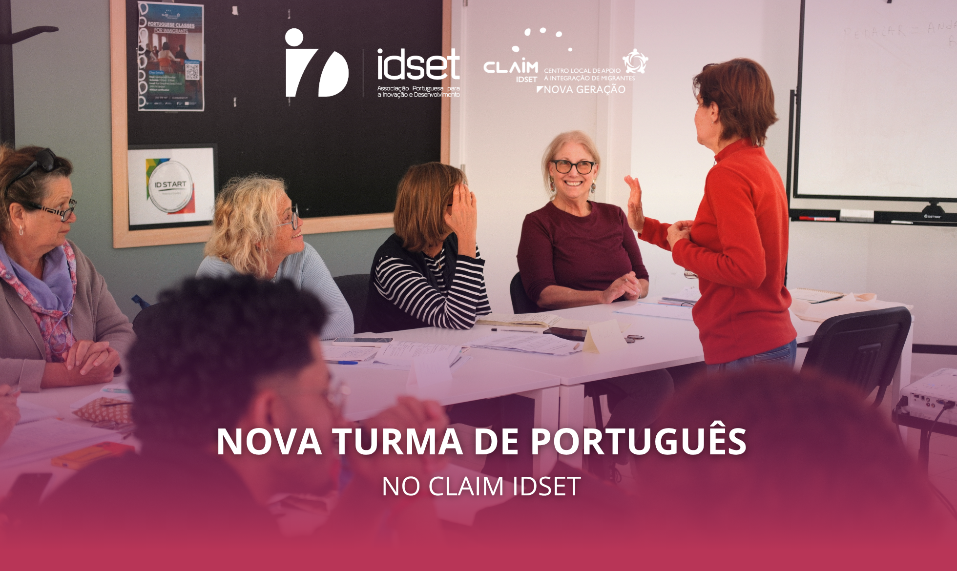 Nova turma de português - CLAIM IDSET