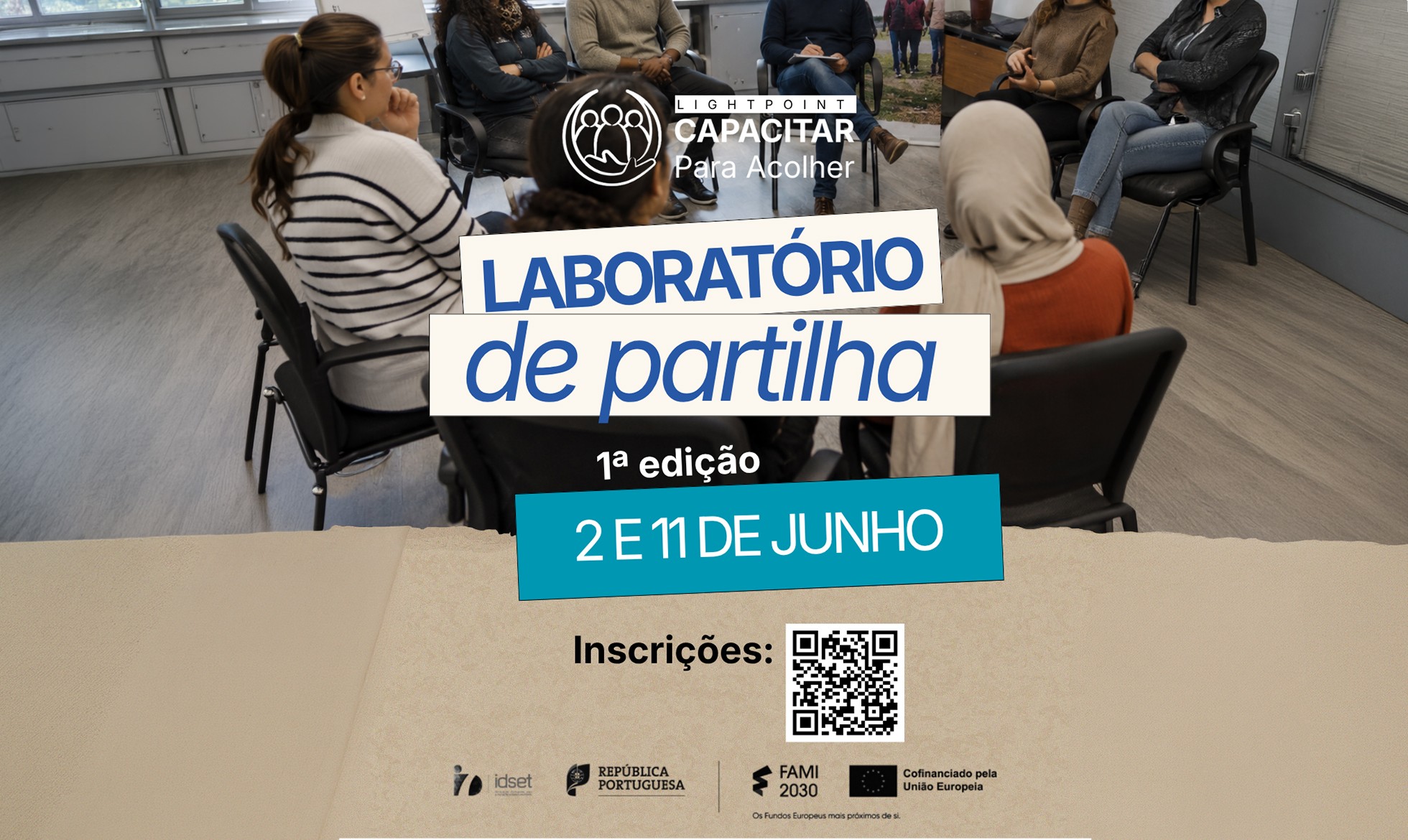 1ª Edição dos laboratórios de partilha LightPoint