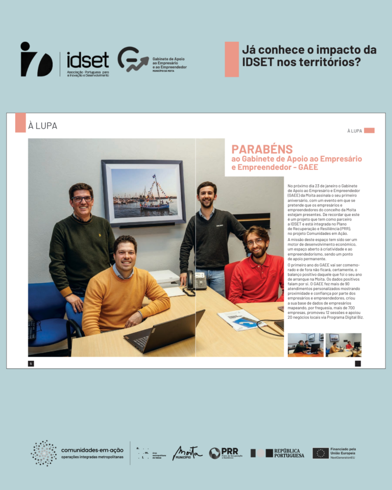 Aniversário do Gabinete de Apoio ao Empresário Moita