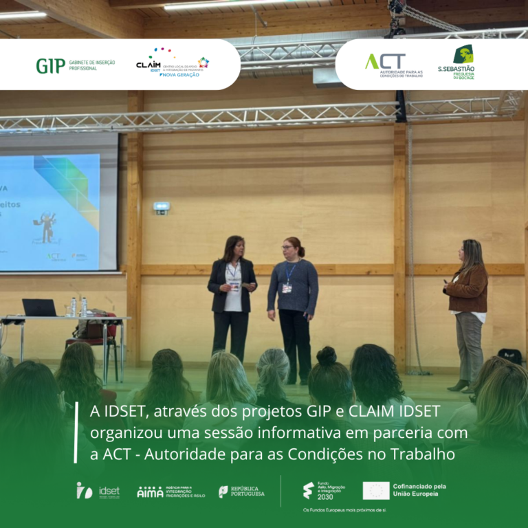 Sessão informativa com a ACT “Contratos, Direitos e Deveres”